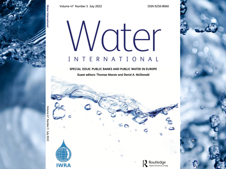 Now Online: Water International’s New Issue (47,5)!