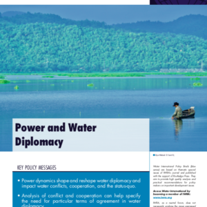 Water International Policy Brief N°19