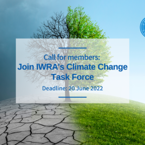 Join IWRA’s Climate Change Task Force❗️