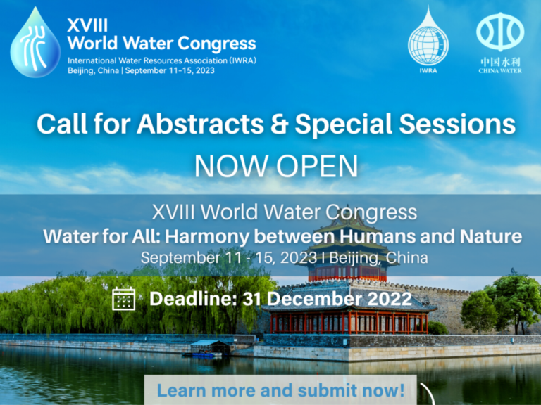 Call for Abstracts & Special Sessions – XVIII World Water Congress￼