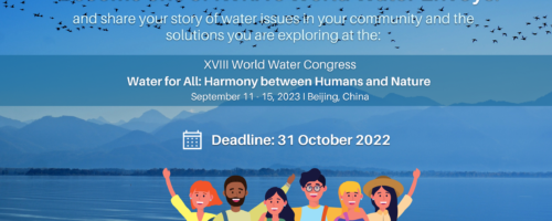 Call for Applications: Become one of the next IWRA World Water Envoys