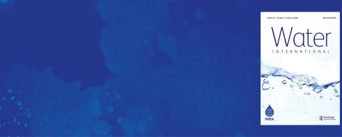 Out now: latest edition of Water International!