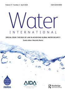 Water International Volume 51 Issue 3 April 2026 cover